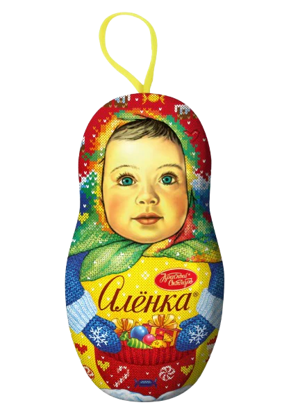 Alionka Matryoshka Metal Case w/ Candy, 300g