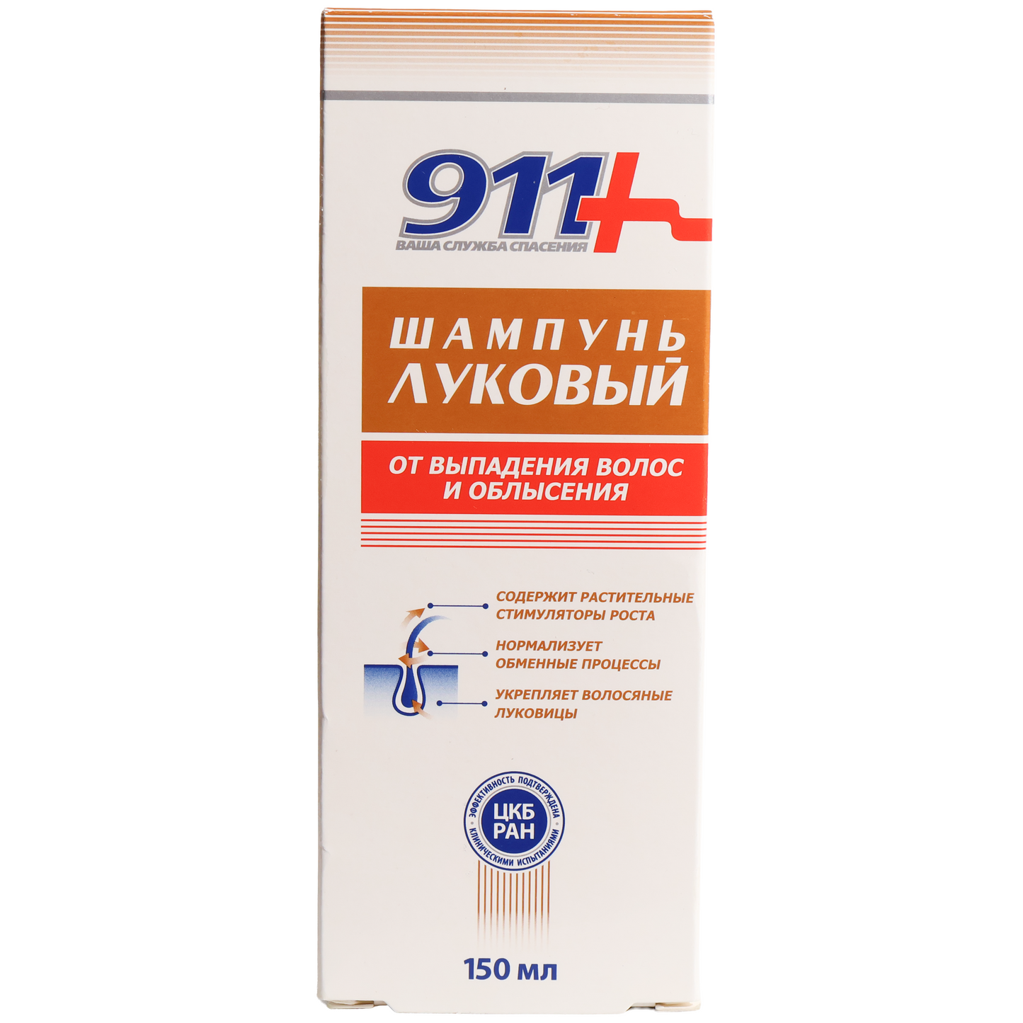 911+ Onion Shampoo for Weak Hair, 5.07 fl oz