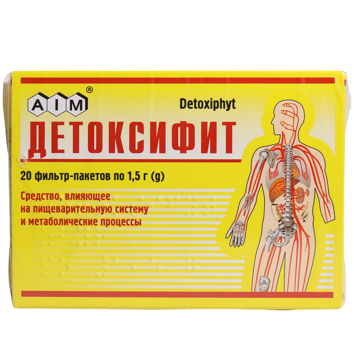 AIM Detoxiphyt Herbal Tea Blend, 1.06oz