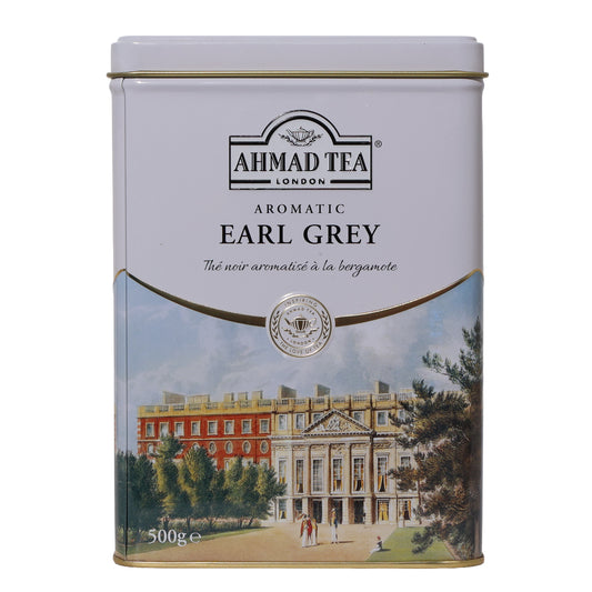 Ahmad Tea Aromatic Earl Grey Loose Leaf Black Tea with Bergamot, 17.6oz