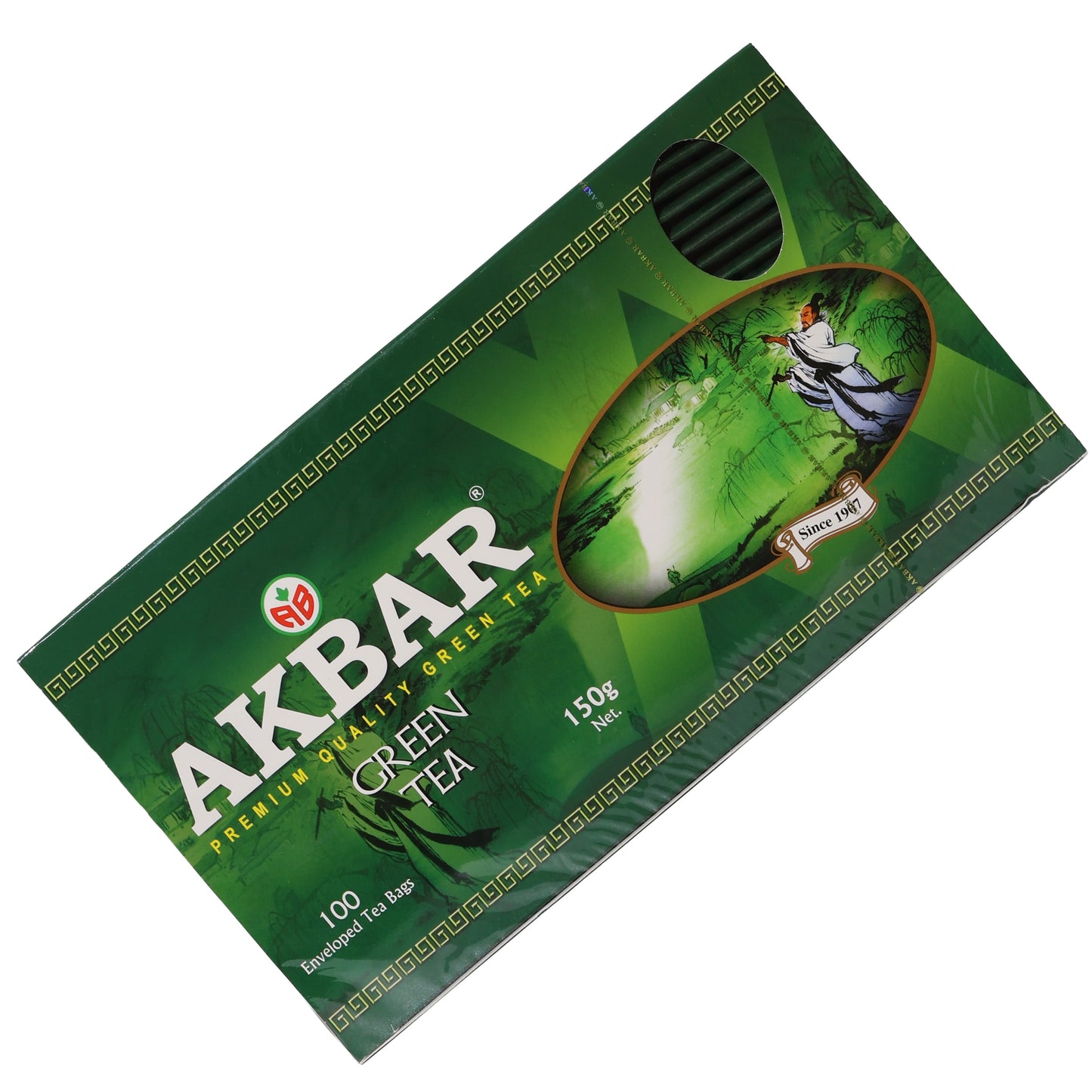 Зеленый чай Акбар премиум качества, 100 ТБ