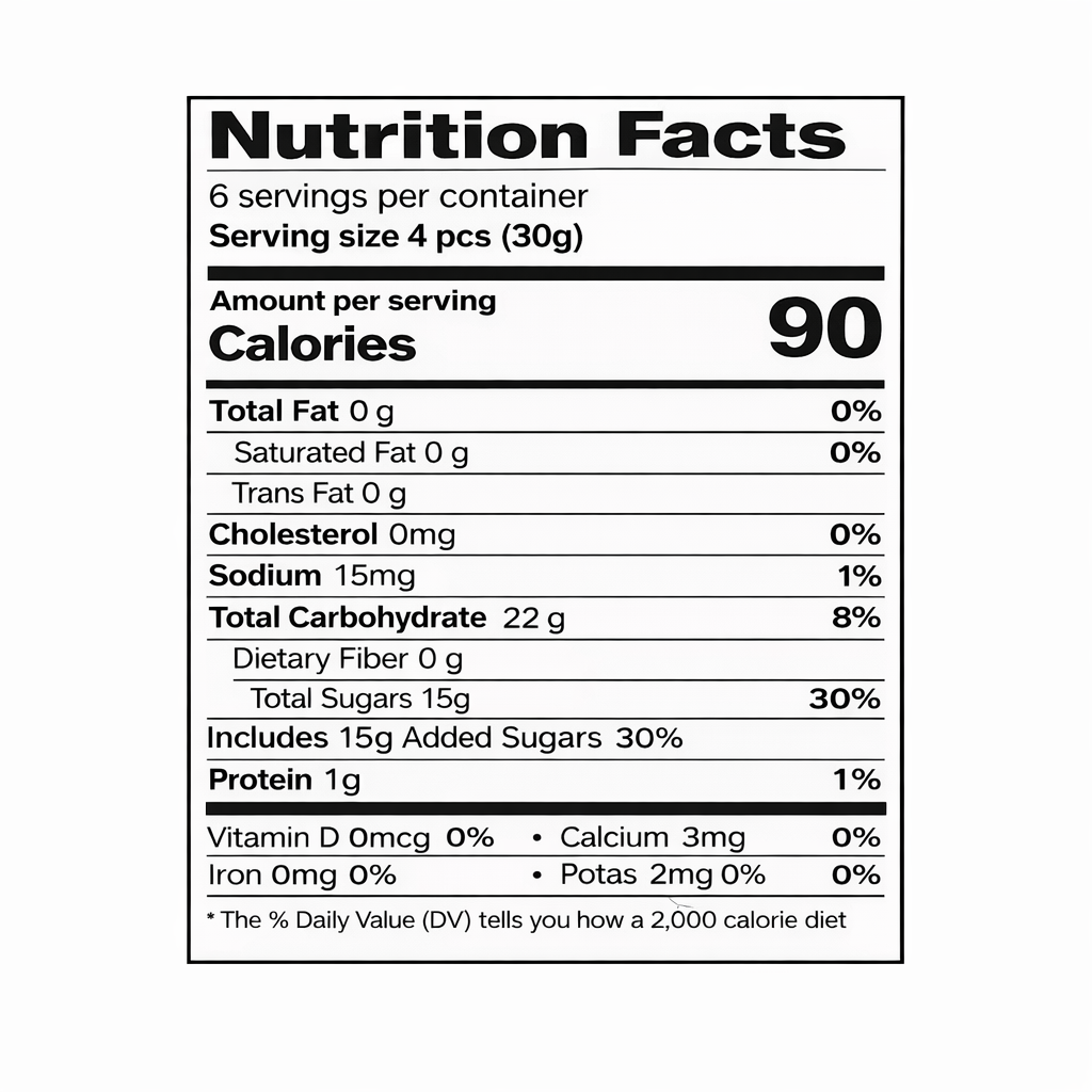 Albanese Gummi Peach Rings, 7oz