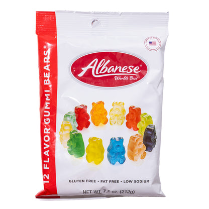 Albanese 12 Flavor Gummi Bears, 7.5oz