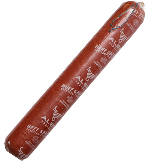 Alef Evreyskaya Osobaya Beef Salami Whole Stick, 2.25lb