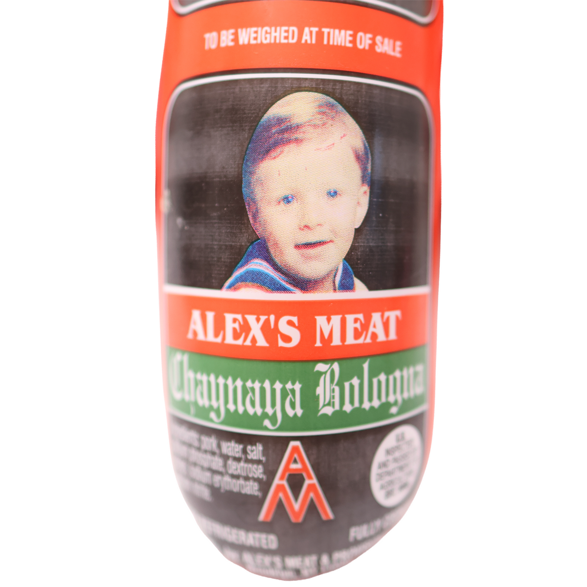 Alex's Meat Chaynaya Bologna Chunk, 1lb