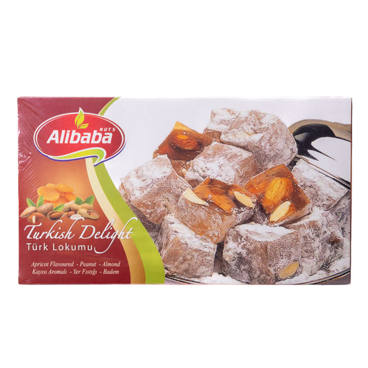 Alibaba Nuts Turkish Delight Apricot Peanut & Almond, 10.6oz