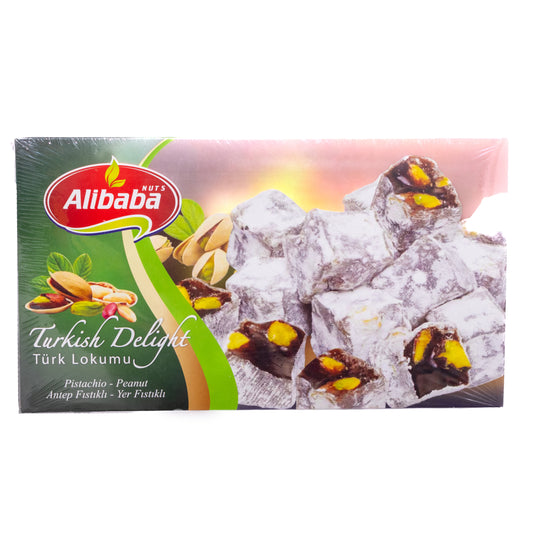 Alibaba Nuts Turkish Delight Pistachio & Peanut, 10.6oz