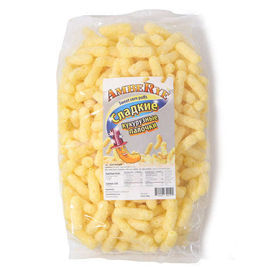 Amberye Sweet Corn Puffs, 8.8oz