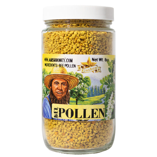 Amish Honey Bee Pollen Granules, 8oz