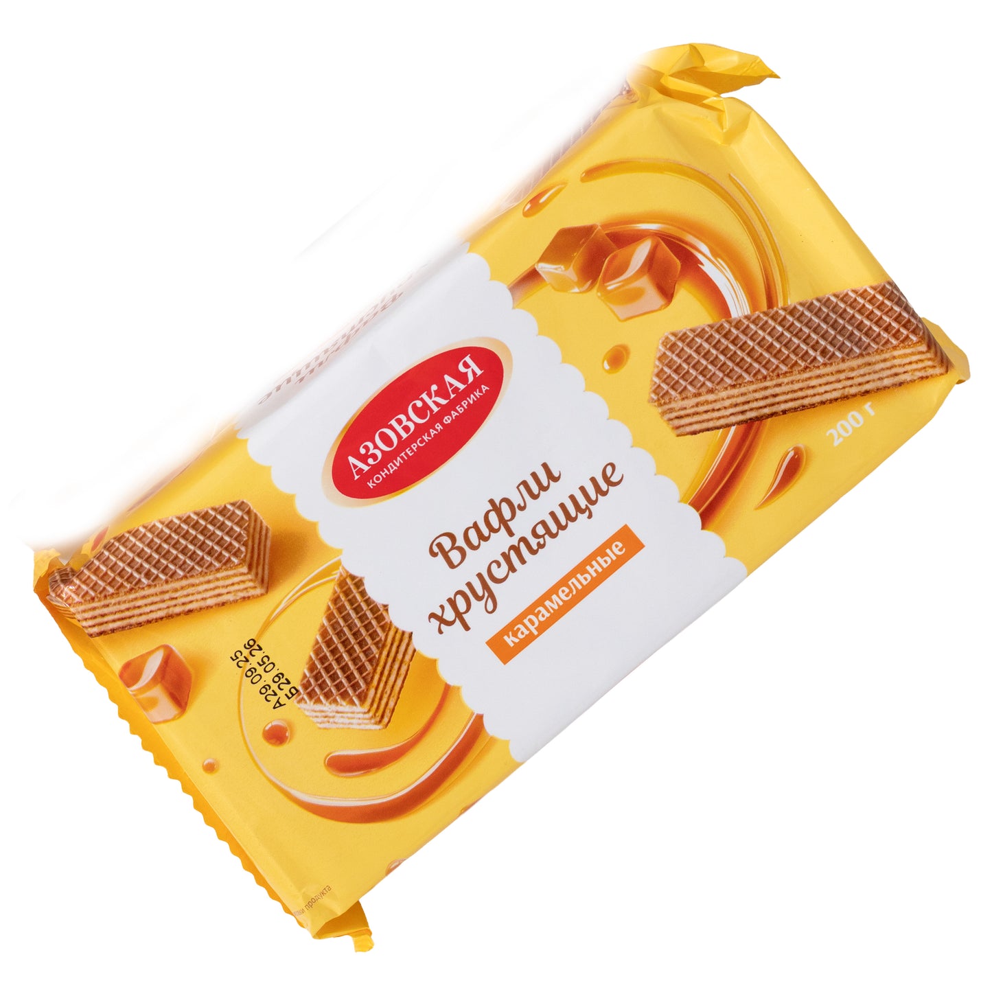 Azovskaya Crispy Caramel Wafers, 7.05oz