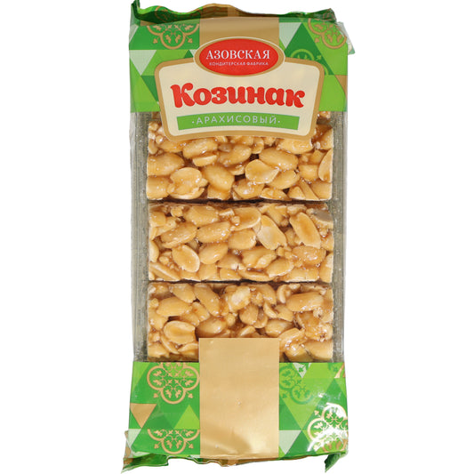 Azovskaya Kozinak Peanut Brittle, 10.58oz