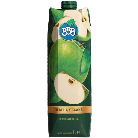 BBB Green Apple Fruit Drink, 33.8fl oz