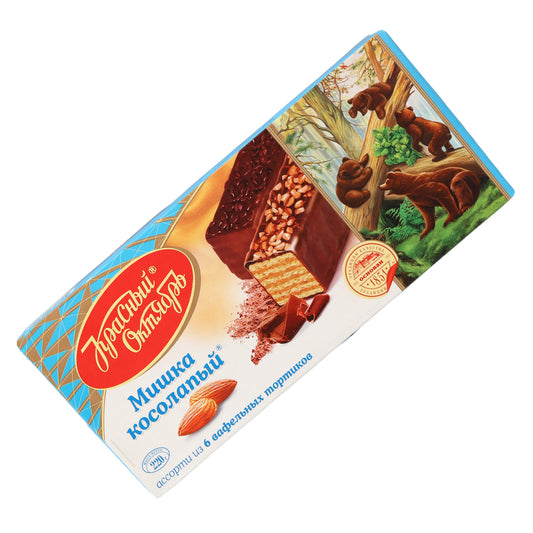 Babaevsky Belochka Wafer Cakes with Caramelized Nuts, 7.76oz