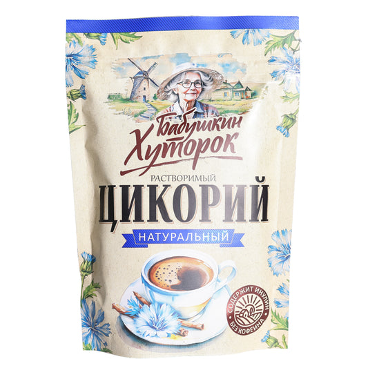 Babushkin Khutorok Natural Instant Chicory Powder, 3.5oz
