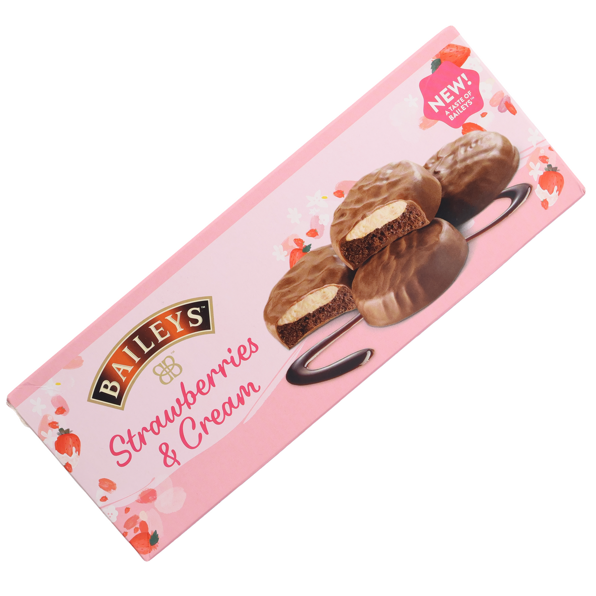 Baileys Strawberries & Cream Chocolate Biscuits, 4.5oz