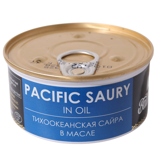 Baltic Gold Pacific Saury in Oil, 6.35oz
