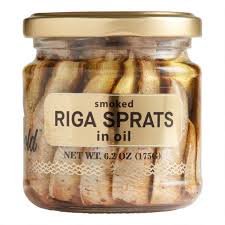 Baltic Gold Riga Sprats in Oil, 175g