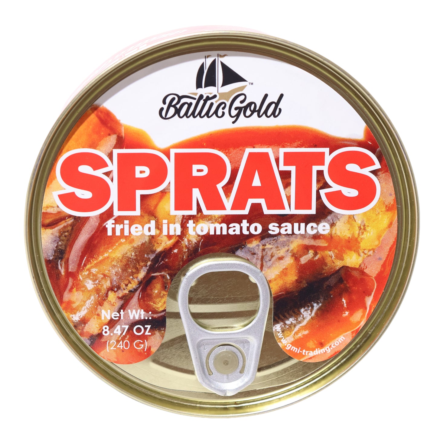 Baltic Gold Sprats Fried in Tomato Sauce, 8.47oz