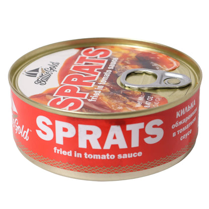 Baltic Gold Sprats Fried in Tomato Sauce, 8.47oz