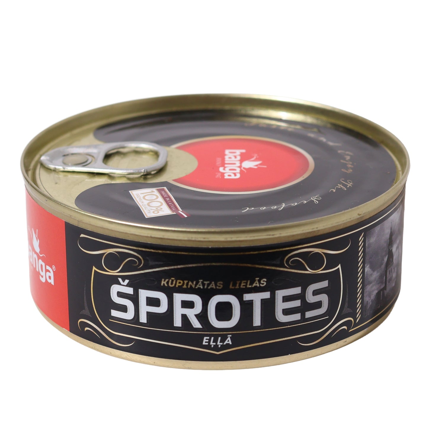 Banga Smoked Large Sprats in Oil, 8.46oz