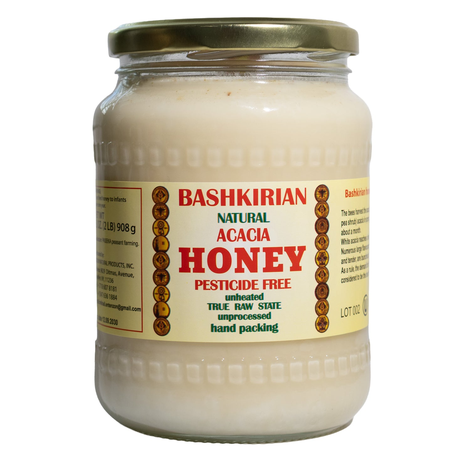 Bashkirian Natural Acacia Honey, 32oz