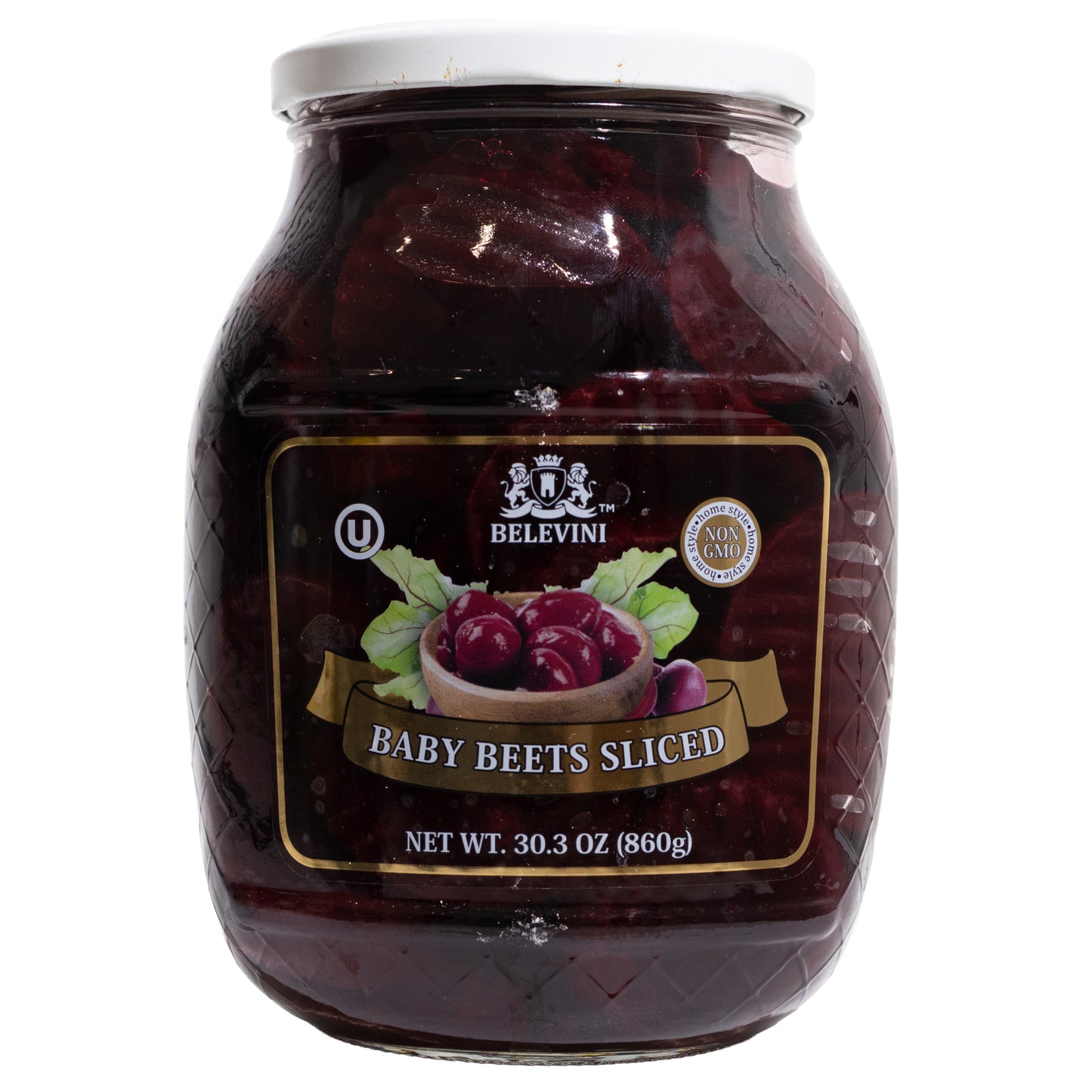 Belevini Baby Beets Sliced, 30.3oz