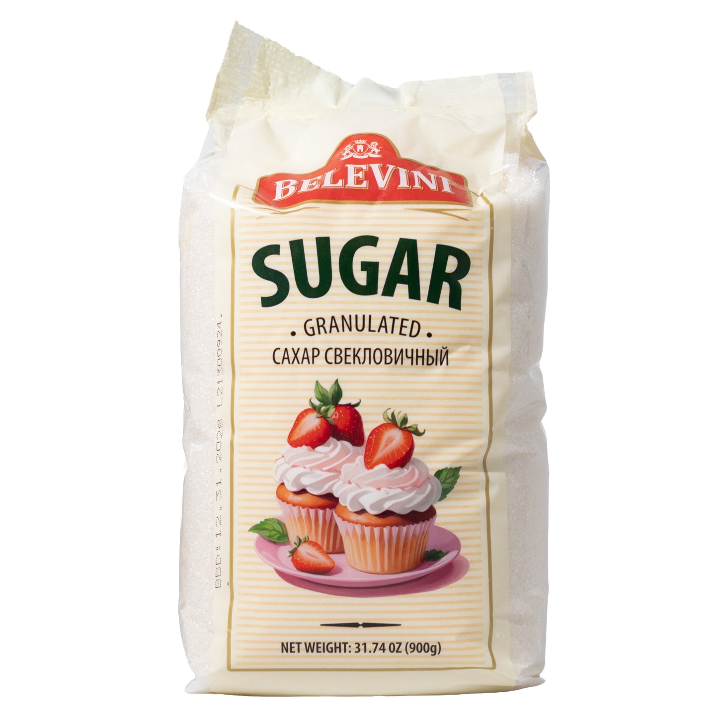 Belevini Granulated Beet Sugar, 31.74oz