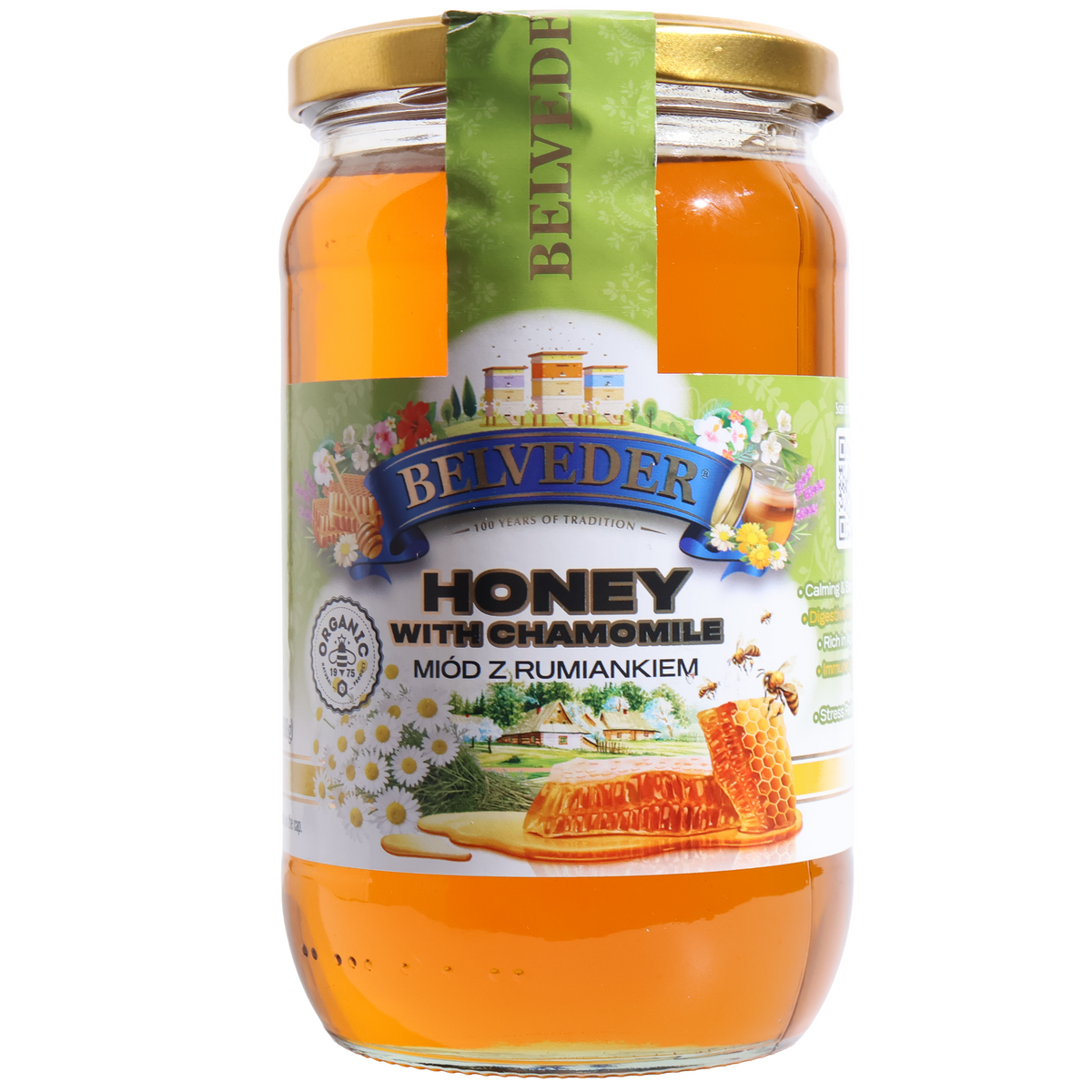 Belveder Honey with Chamomile Extract, 31.74oz