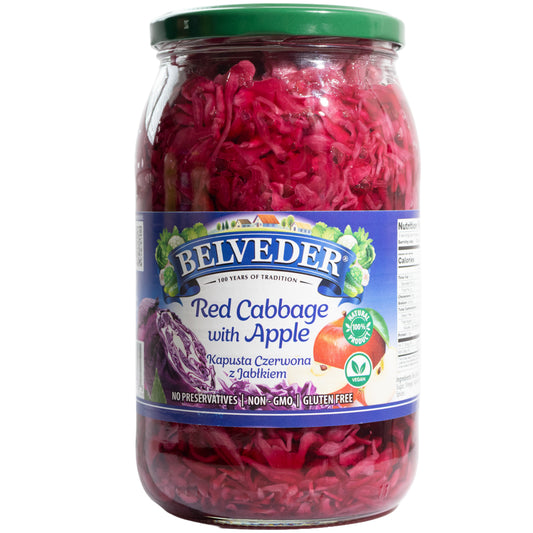 Belveder Red Cabbage with Apple, 31.74oz