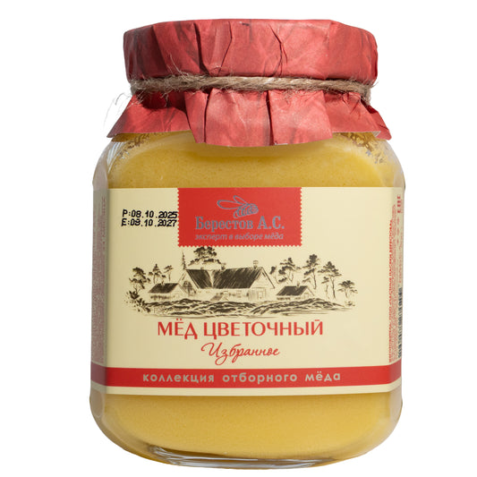 Berestoff A.S. Natural Flower Honey, 17.65oz