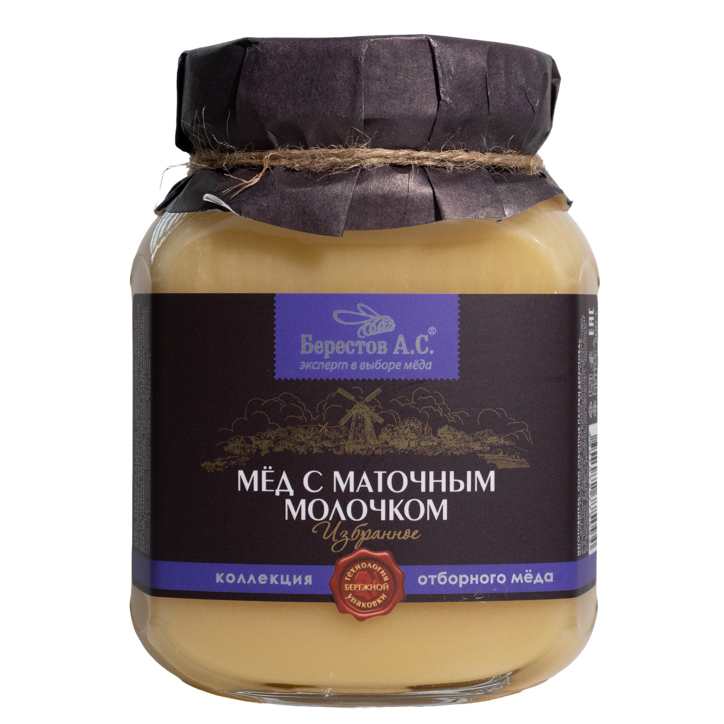 Берестов А.С. Мед с маточным молочком, 500г