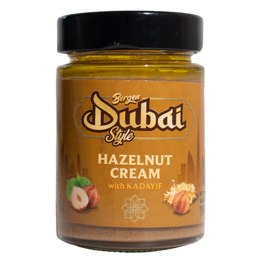 Bergen Dubai Style Hazelnut Cream with Kadayif, 6.7oz