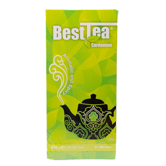BestTea Cardamom Whole Leaf Black Tea, 18.3oz