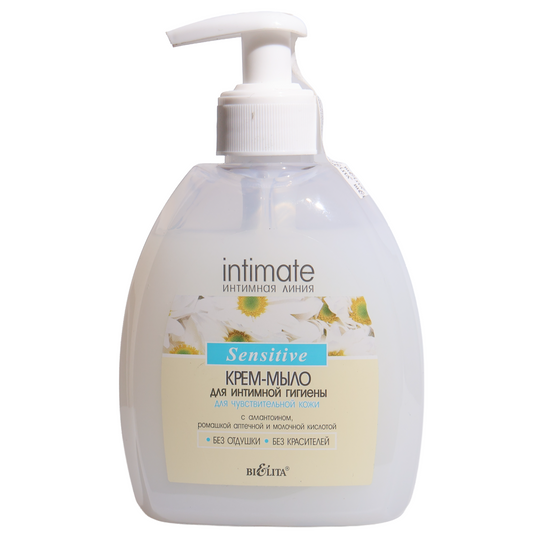Bielita Intimate Sensitive Cream Wash, 10.1 fl oz