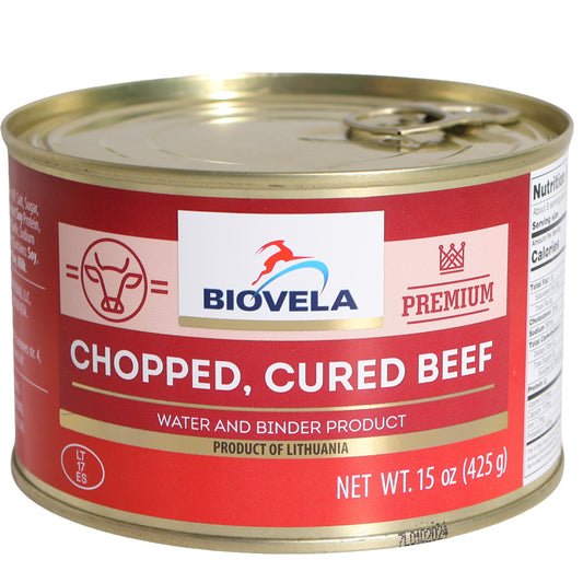 Biovela Chopped Cured Beef, 15oz