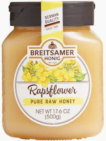 Breitsamer Honig Rapsflower Pure Raw Honey, 500g