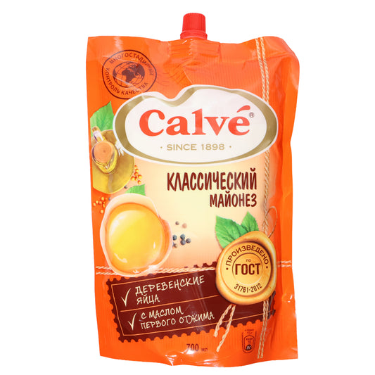 Calve Classic Mayonnaise 50%, 23.66oz