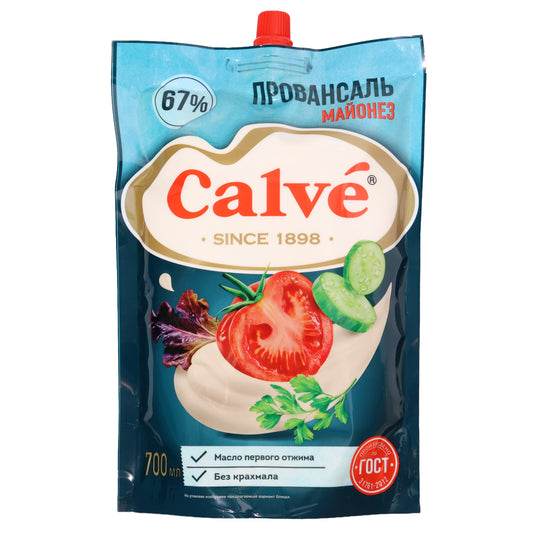 Calve Provencal Mayonnaise 67%, 24.71oz