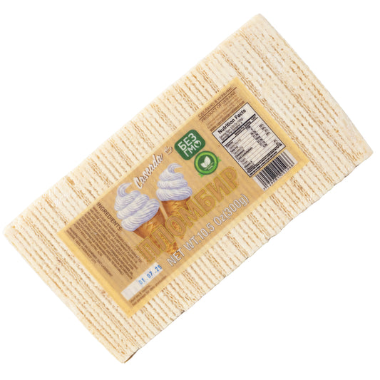 Cascanda Plombir Ice Cream Flavor Wafers, 10.5oz