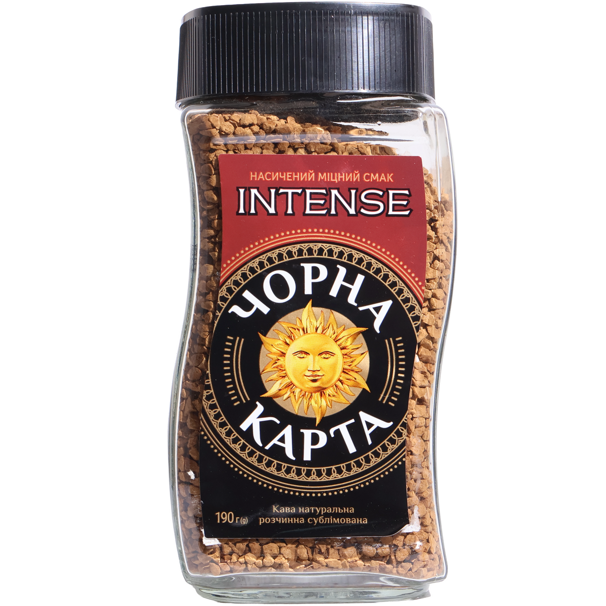 Chorna Karta Intense Freeze-Dried Instant Coffee, 6.7oz