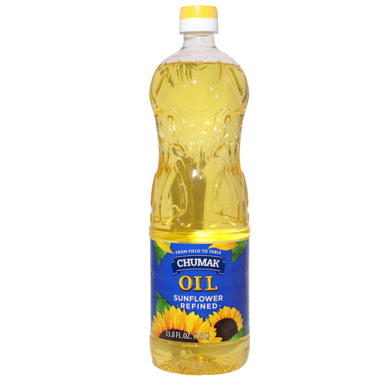Chumak Refined Sunflower Oil, 33.8 fl oz