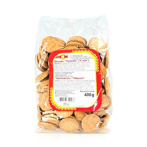Coin Biscuits, 400g