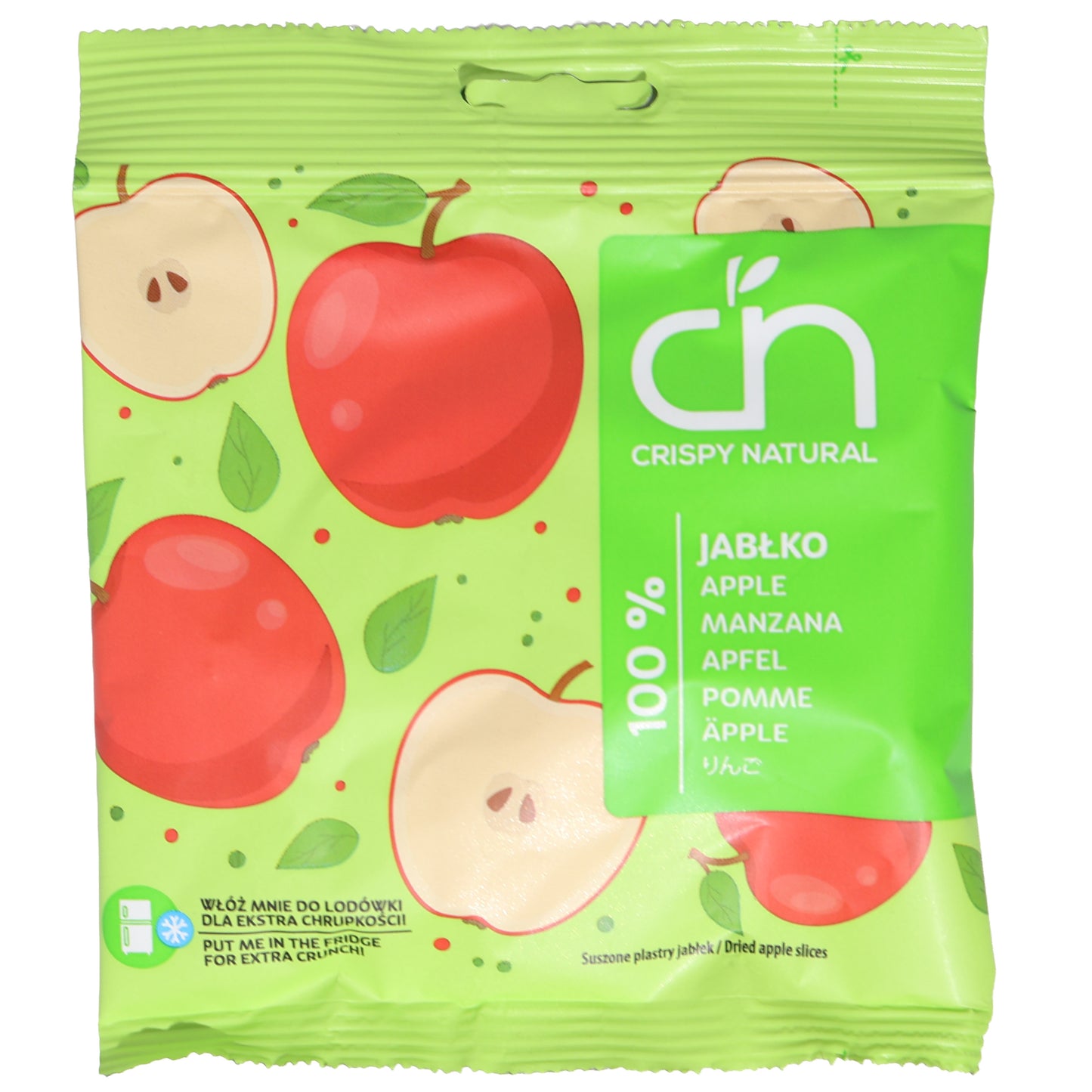 Crispy Natural Apple Dried Slices, 0.63oz