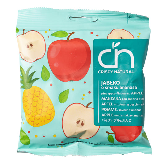 Crispy Natural Pineapple-Flavored Dried Apple Slices, 0.63oz