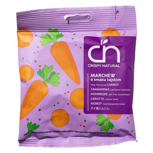 Crispy Natural Thai-Flavored Carrot Slices, 0.63oz