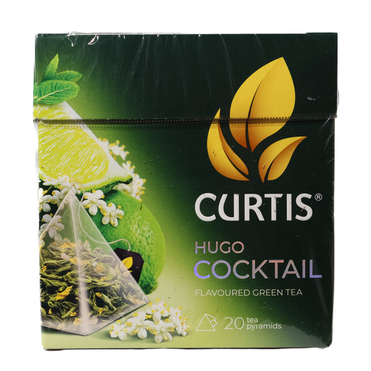 Curtis Hugo Cocktail Flavored Green Tea, 20 Tea Pyramids