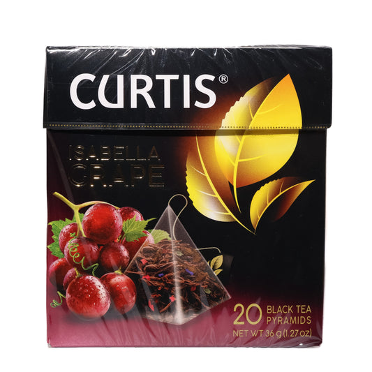 Curtis Isabella Grape Black Tea, 20 Pyramid Tea Bags