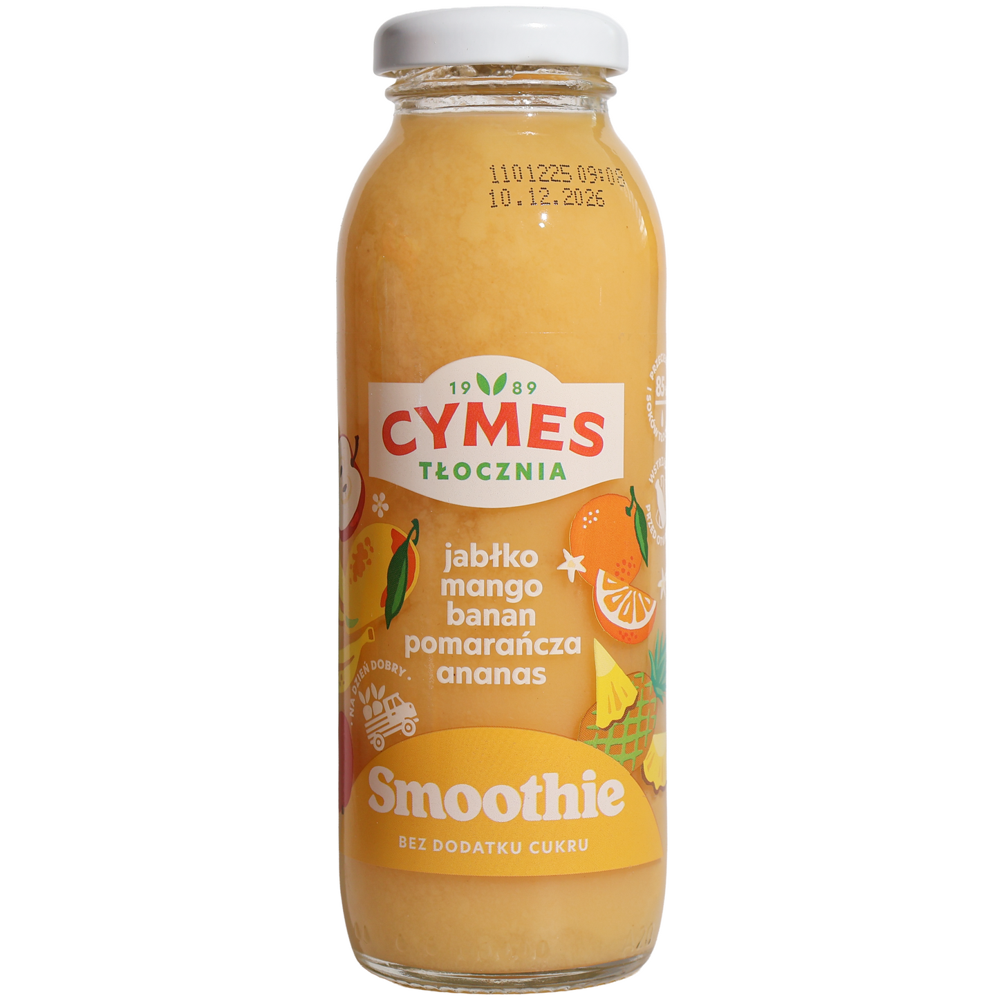 Cymes Apple Mango Banana Orange Pineapple Smoothie Drink, 8.45oz