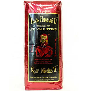 Czar Nicholas II St. Valentine Black Tea with Rose Petals, 8.8oz