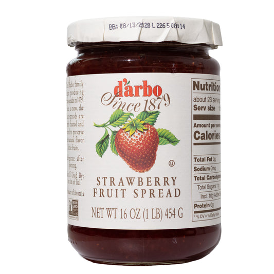 Darbo Strawberry Fruit Spread, 16oz